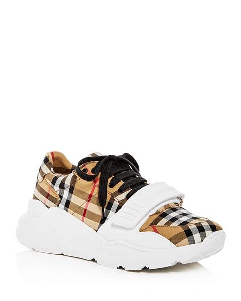 burberry velcro shoes|Burberry Sneakers for Women .